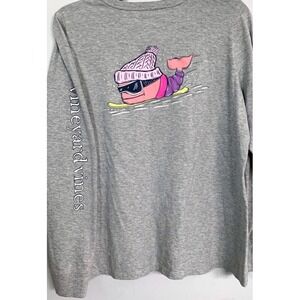 NWT Vineyard Vines T-Shirt  Long Sleeve Sz XL 16 Boys And Girls